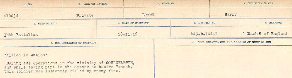 Photo of HARRY BROWN