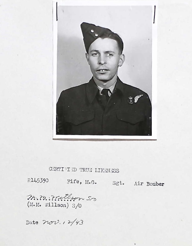 Photo of MERVYN GEORGE FIFE