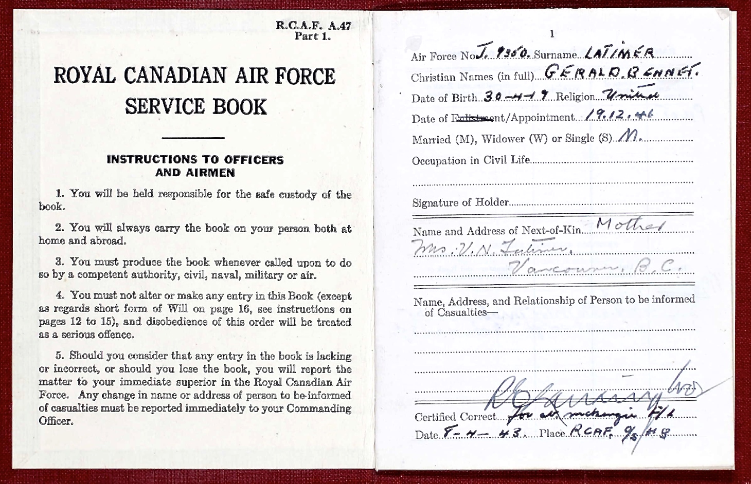 Service Book