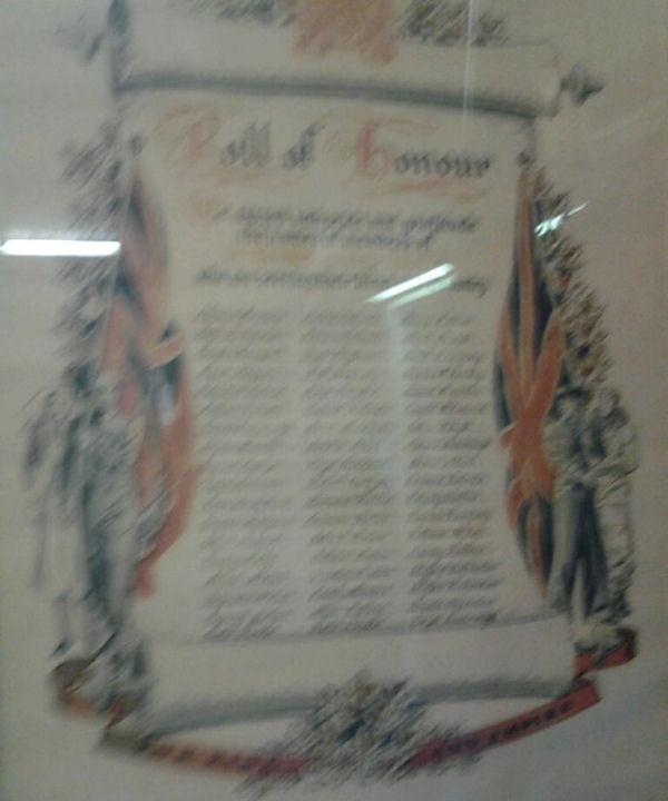 Roll of Honour
