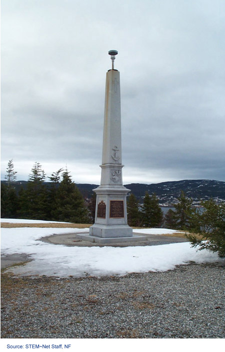 The Curling monument