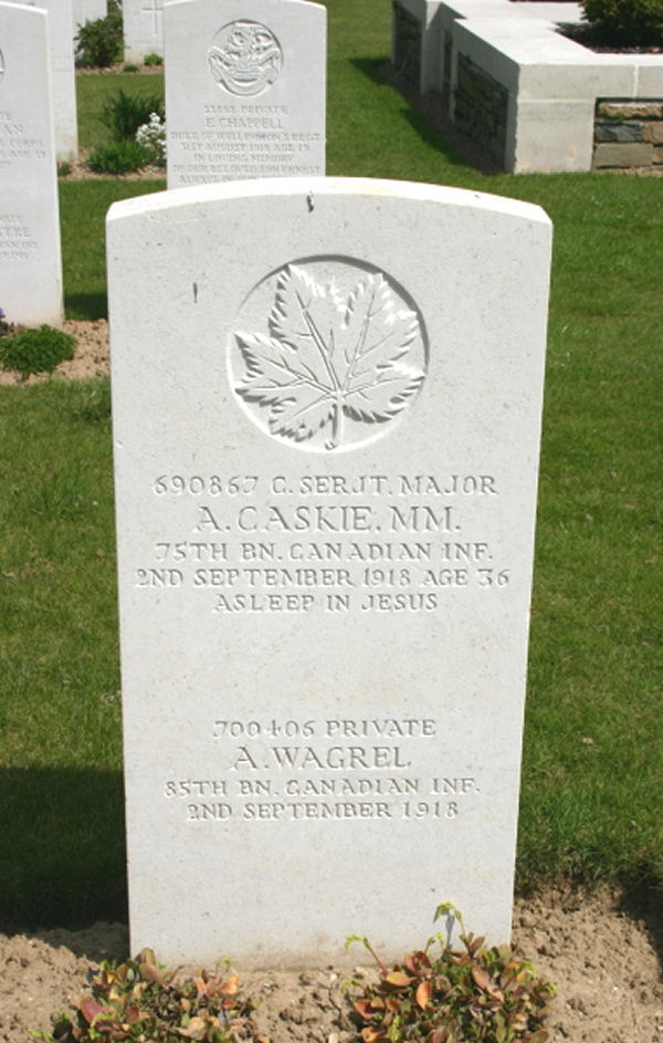 Grave marker
