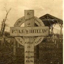 Temporary Grave Marker