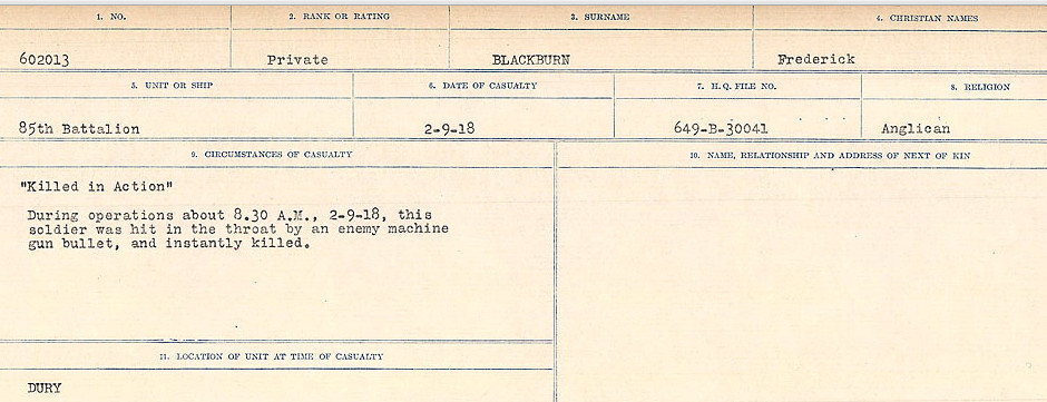 Circumstances of Death Registers