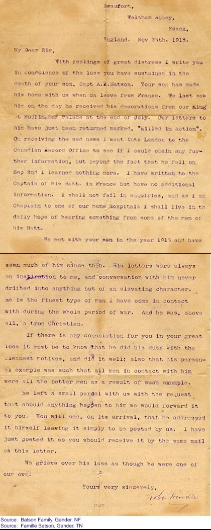 Letter from a friend