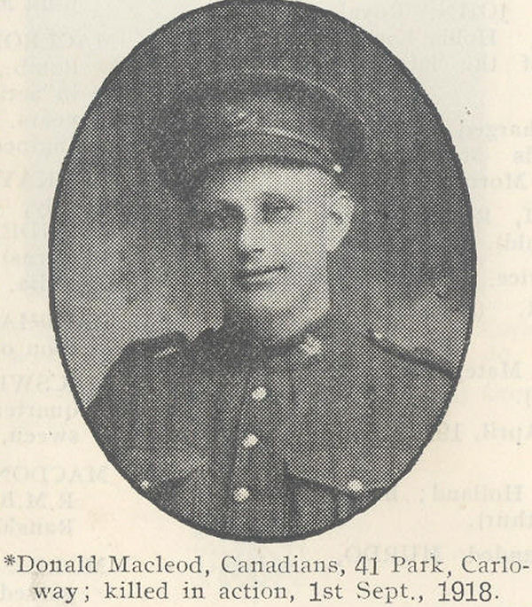 Photo of DONALD MCLEOD