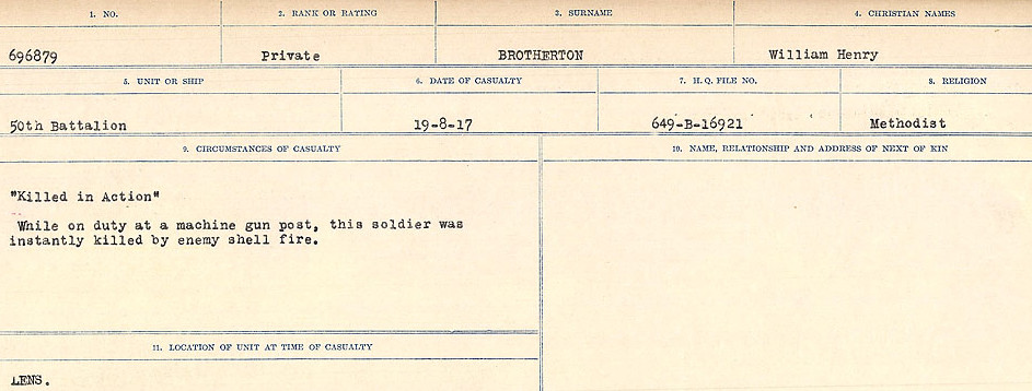 Circumstances of Death Registers