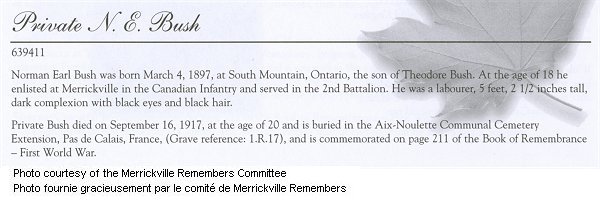 Memorial Page