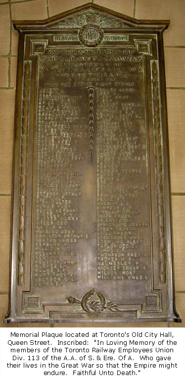 Memorial Plaque
