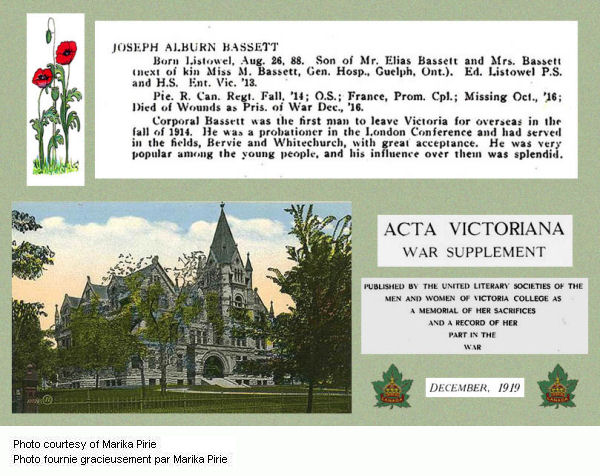 Acta Victoriana War Supplement