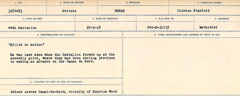 Circumstances of Death Registers