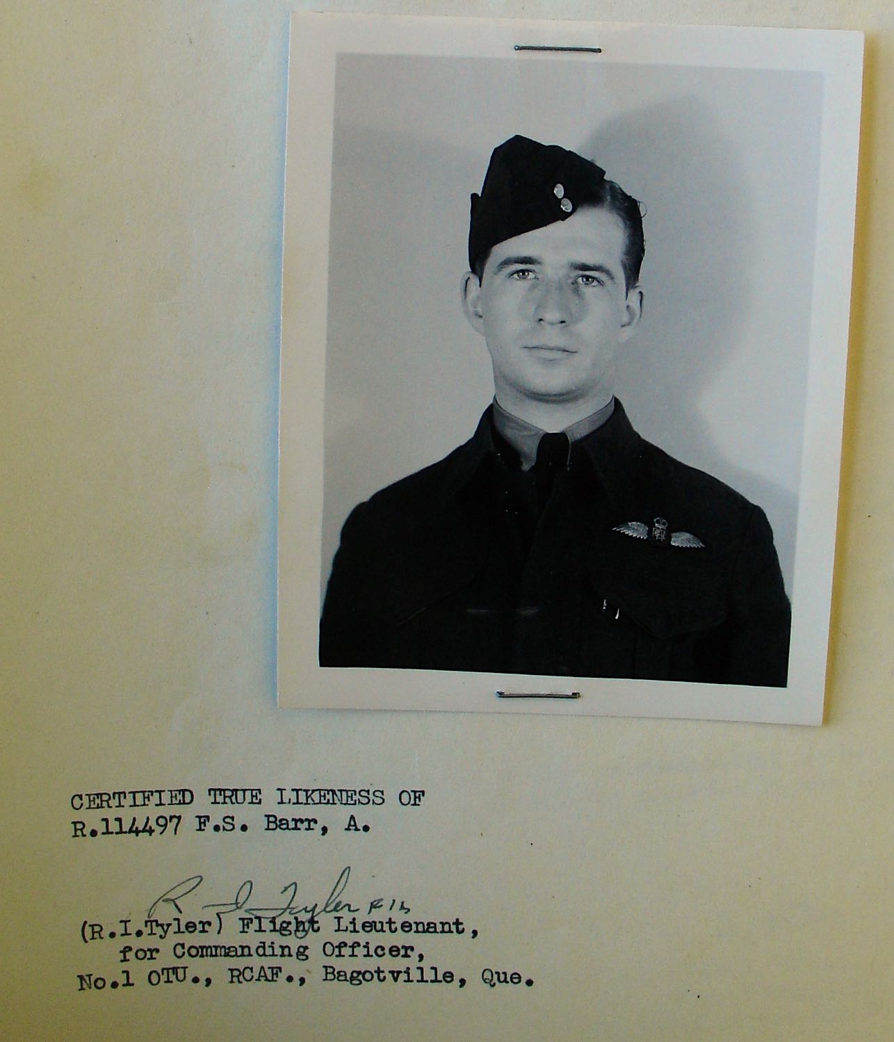 Photo of "Sandy" Barr