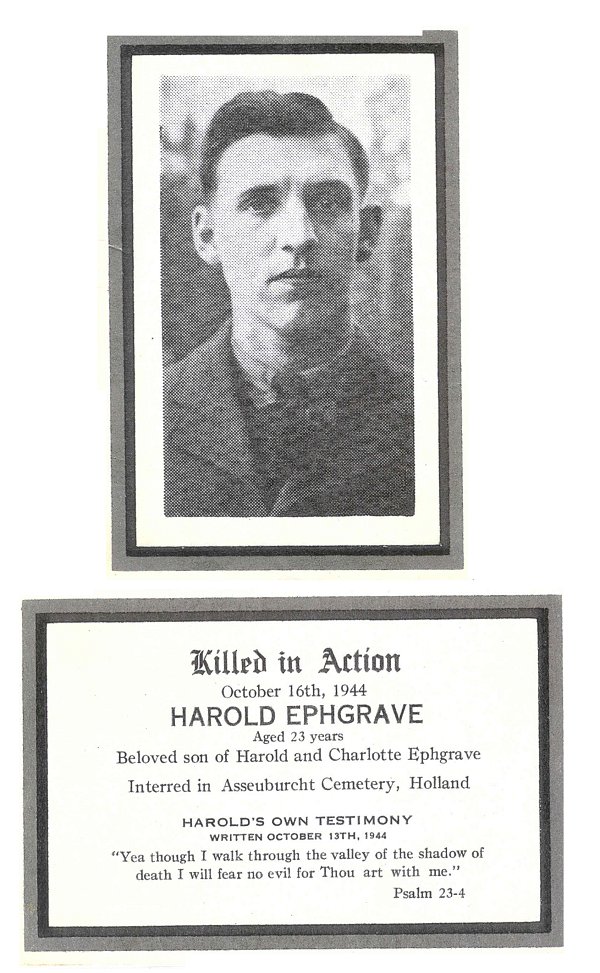 Memorial Card (Interior)