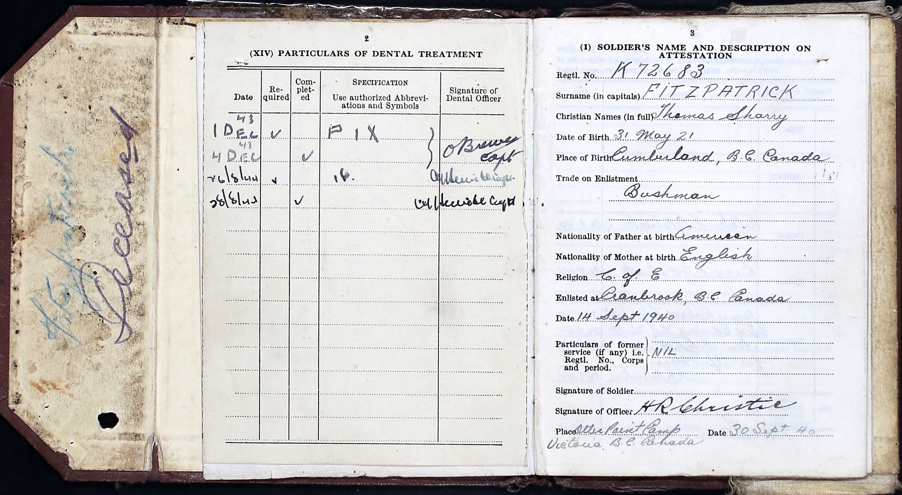 Soldier's Pay Book