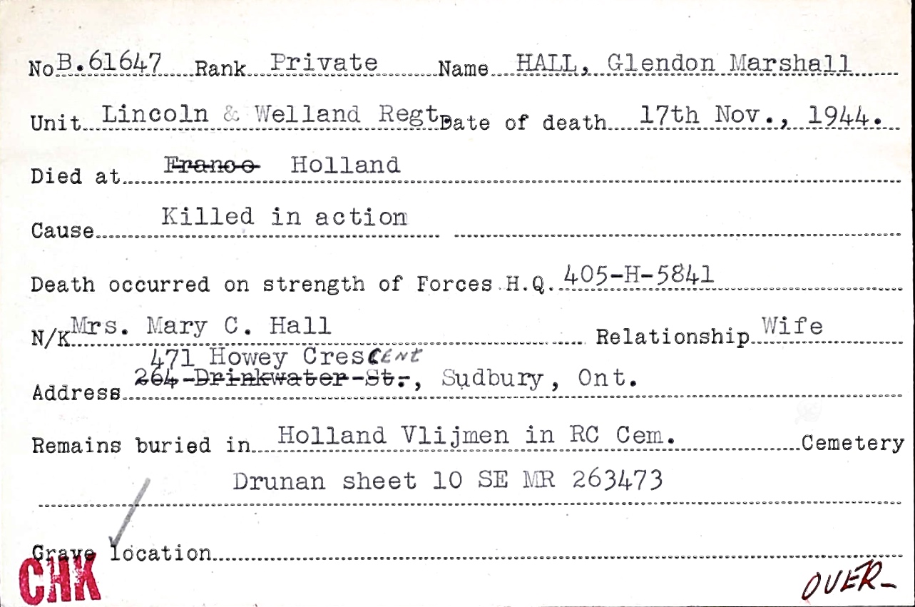 Circumstances of death