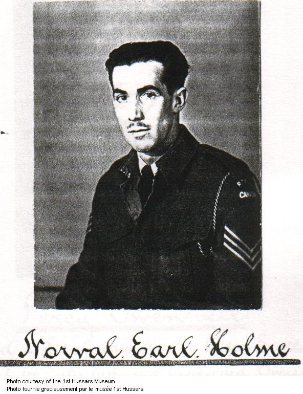 Photo of Norval E. Holme