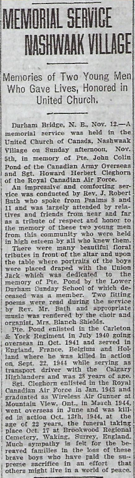 Photo of John Colin Pond