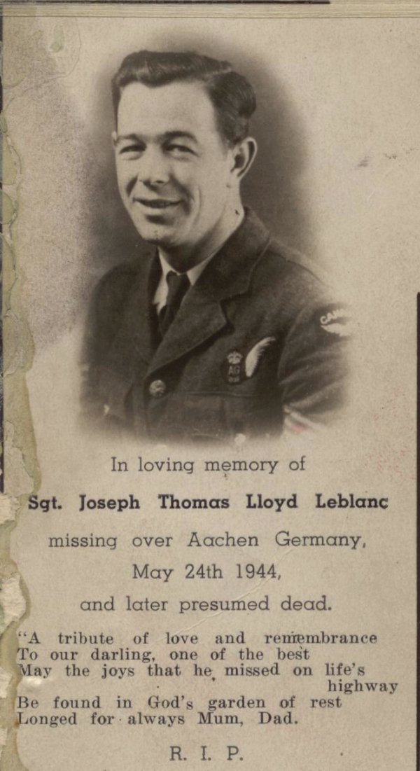 Photo of Joseph T. L. LeBlanc