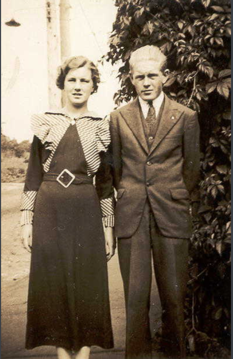 Photo of Paul and his sister Eileen.
