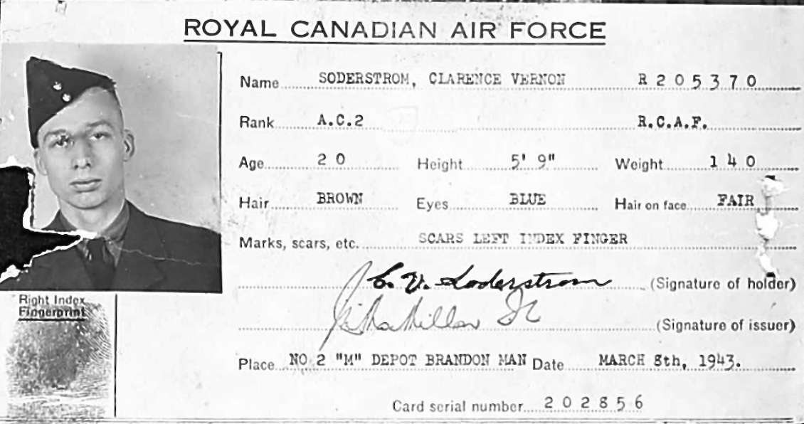 Photo of CLARENCE VERNON SODERSTROM