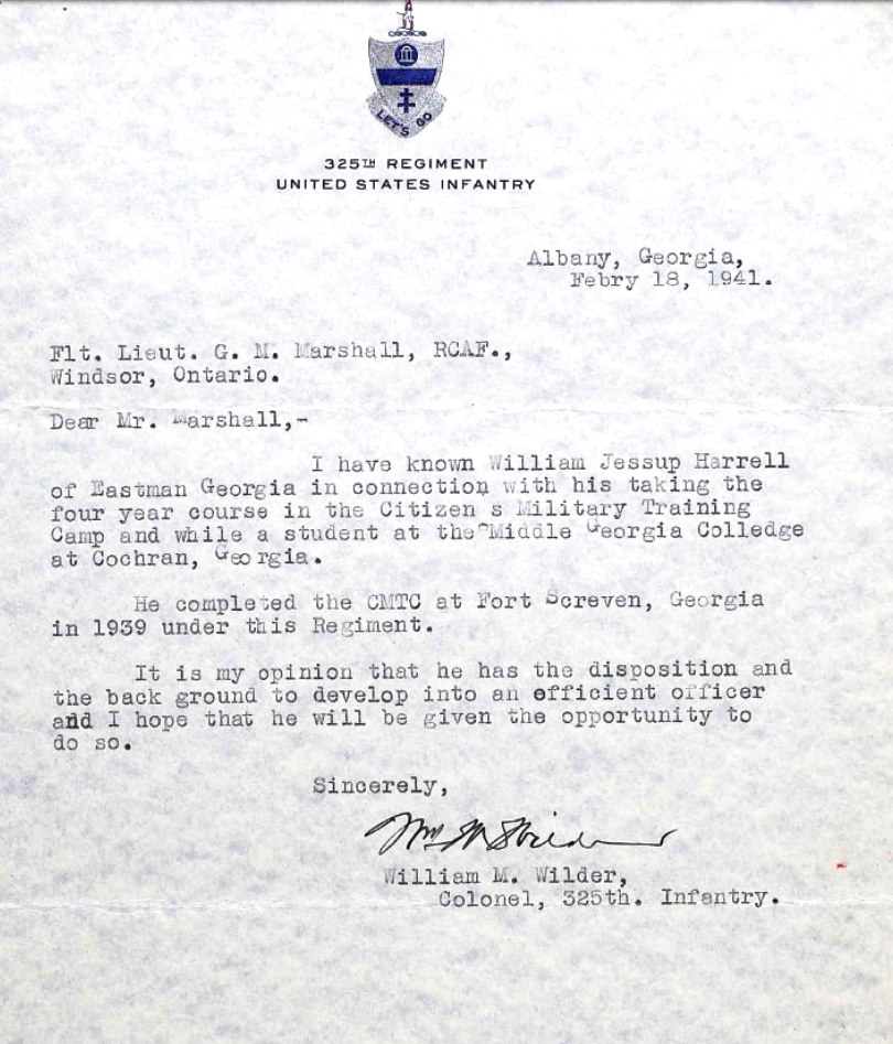 Letter of recommendation