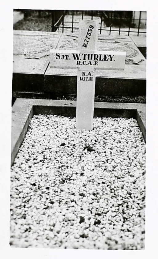 Temporary grave marker