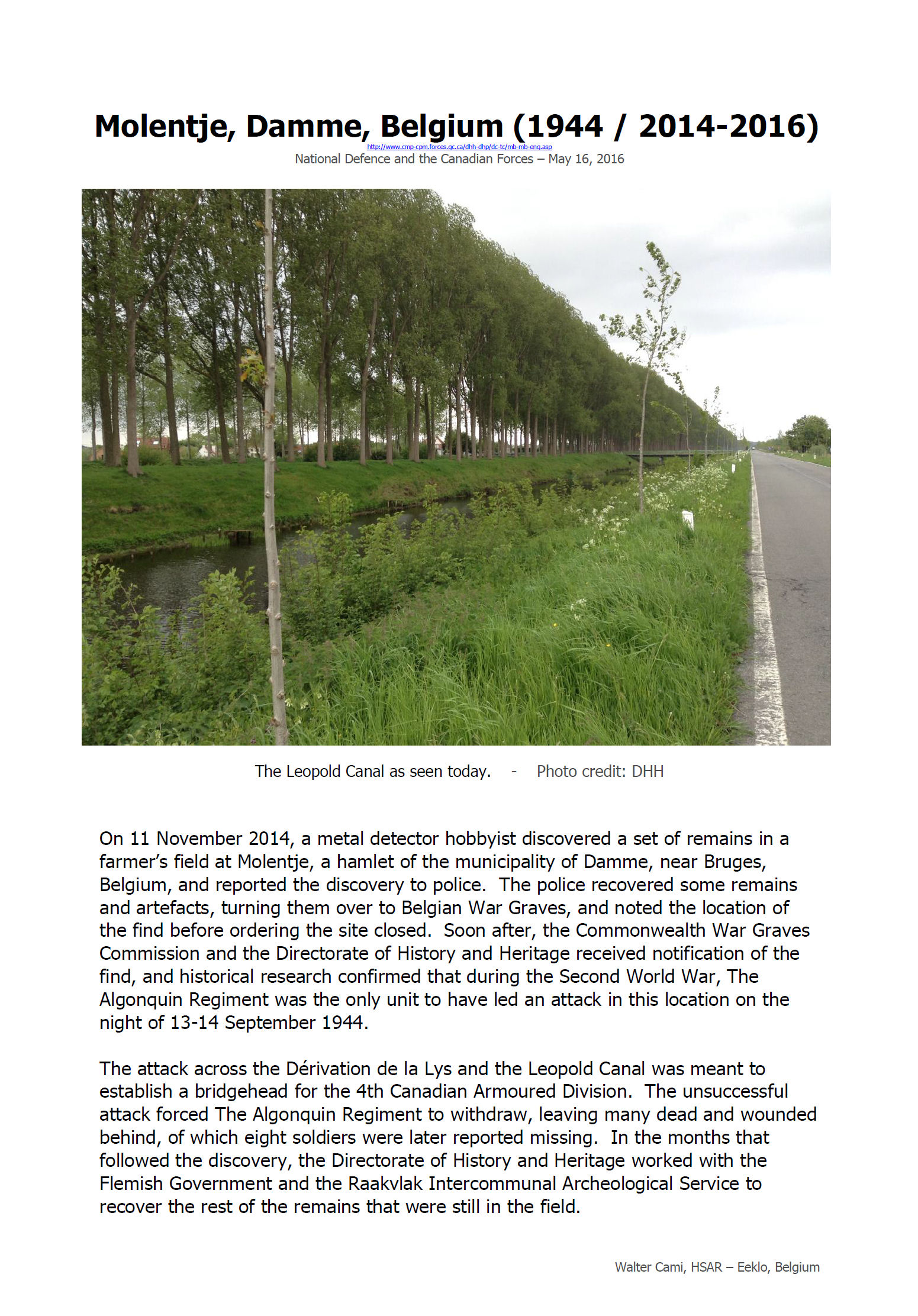 Story of Kenneth Duncanson reburial