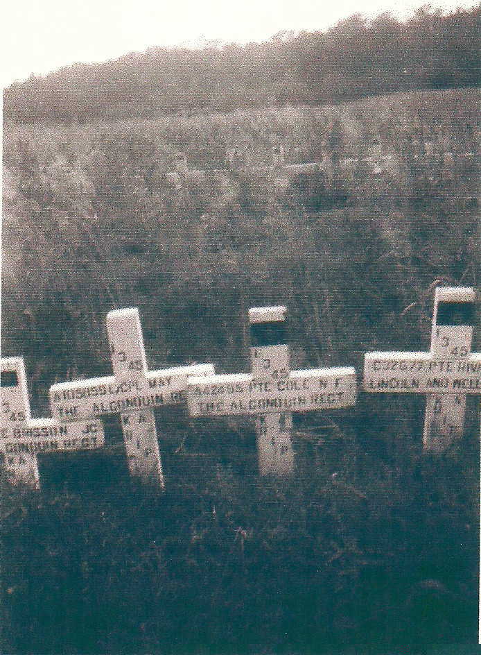 Temporary grave marker