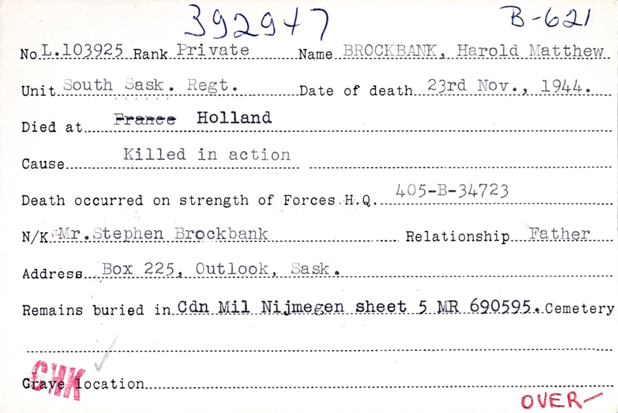 Circumstances of death