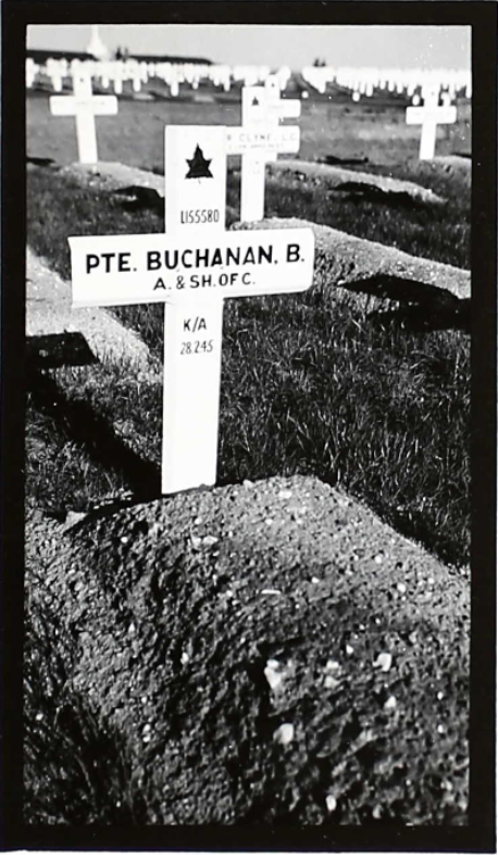 Temporary grave marker