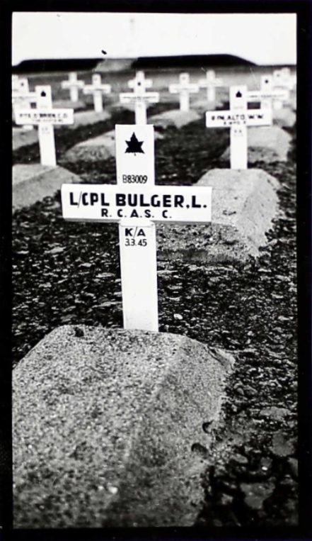 Temporary grave marker
