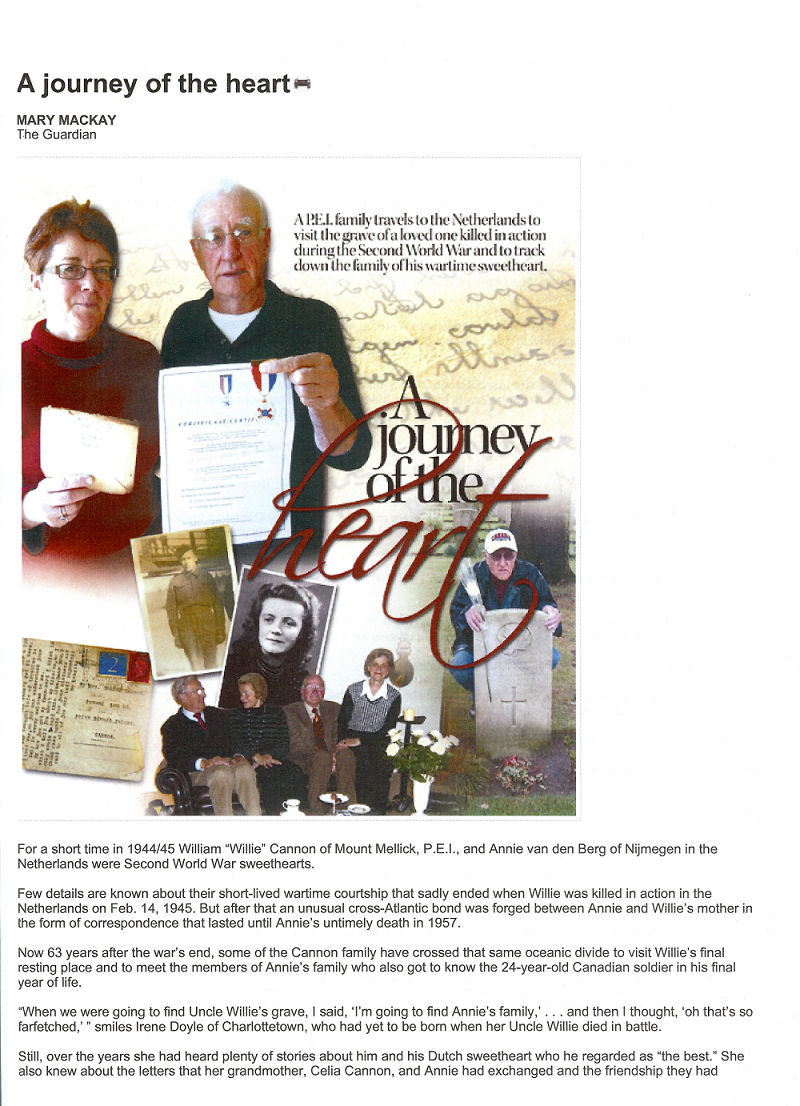 A Journey of the Heart (Page 1 of 3)