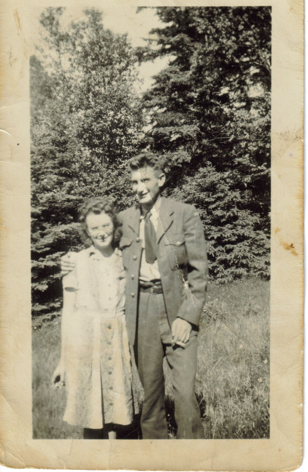 Photo of Hugh and his sister