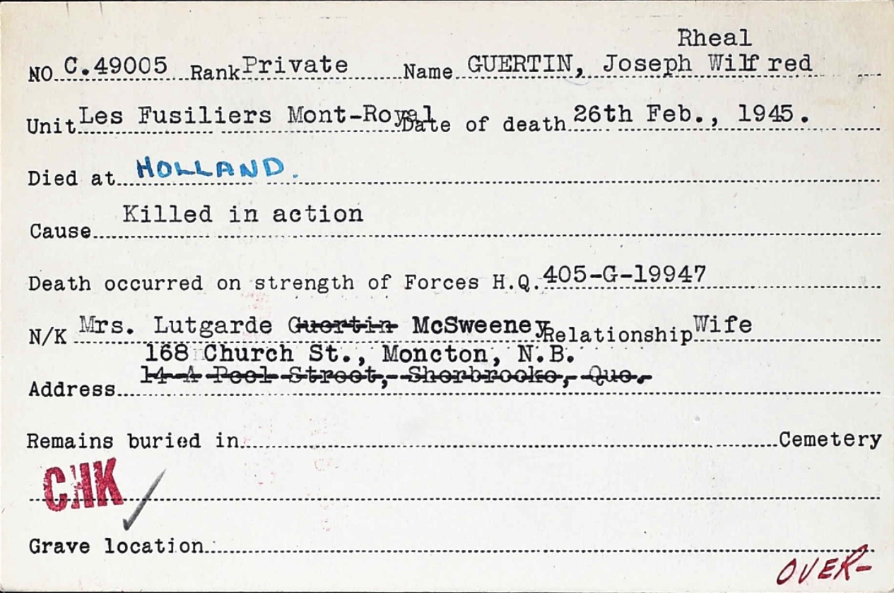 Circumstances of death