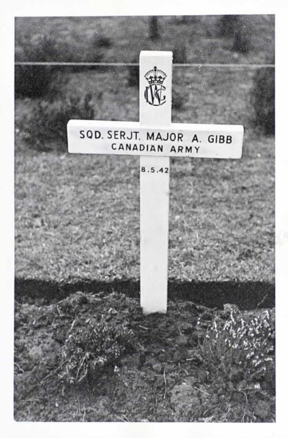 Temporary grave marker