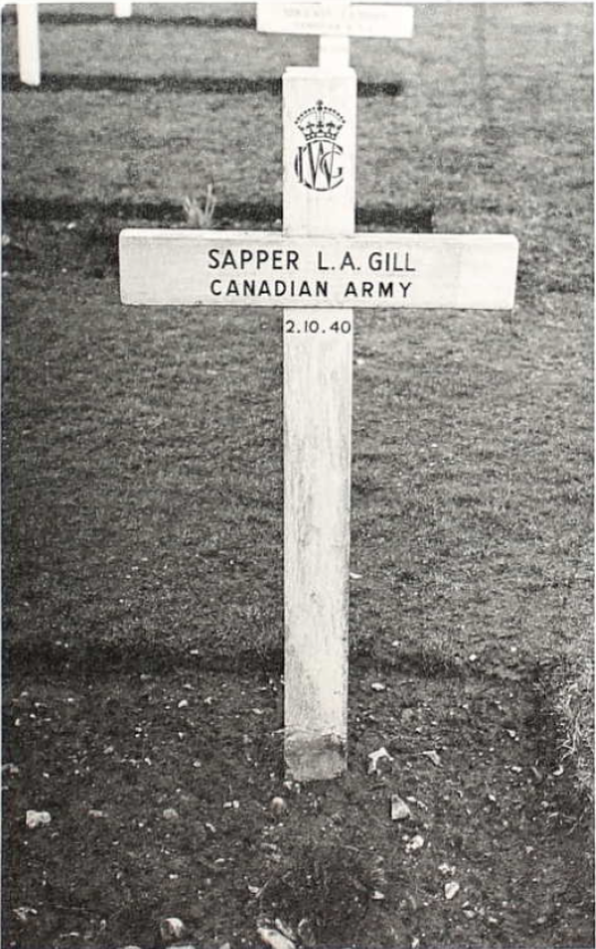 Temporary Grave Marker
