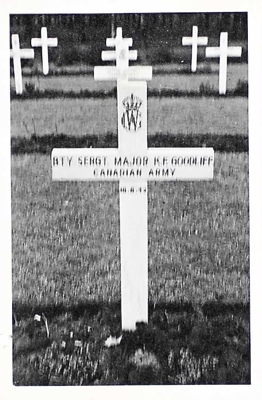 Temporary grave marker