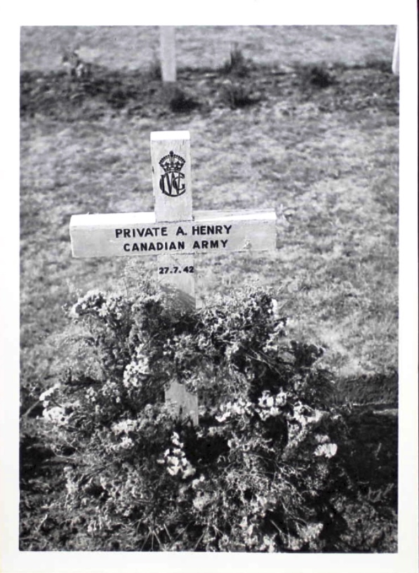 Temporary grave marker