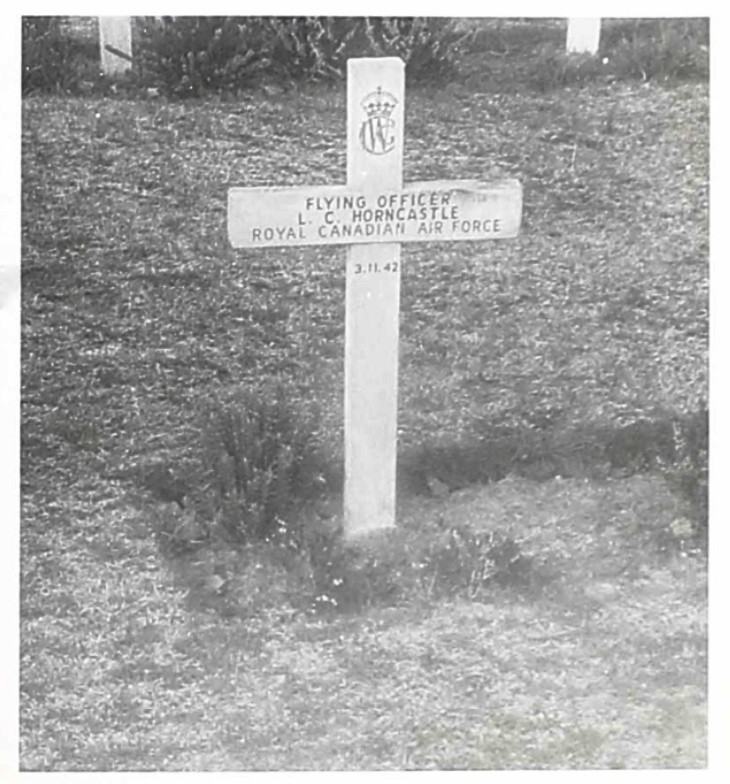 Temporary grave marker