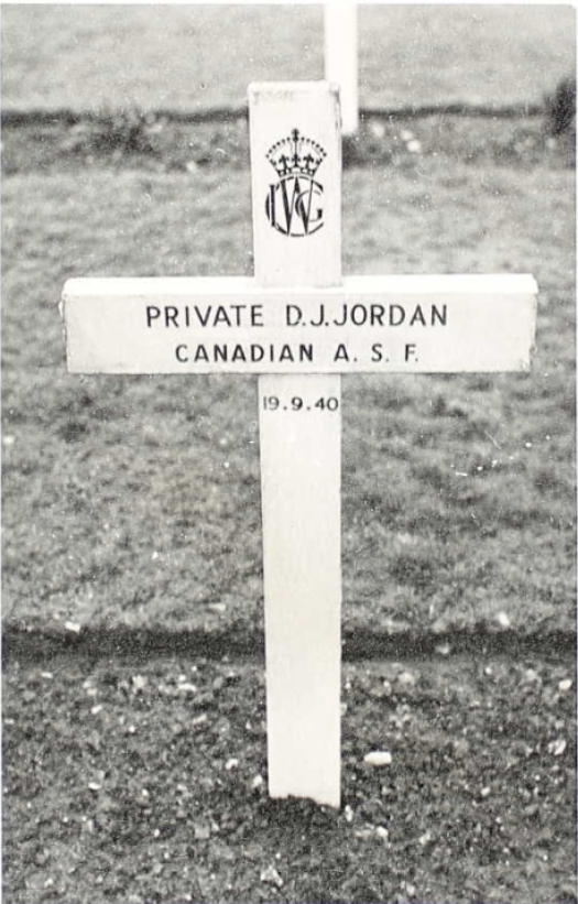 Temporary Grave Marker