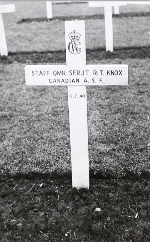 Temporary Grave Marker