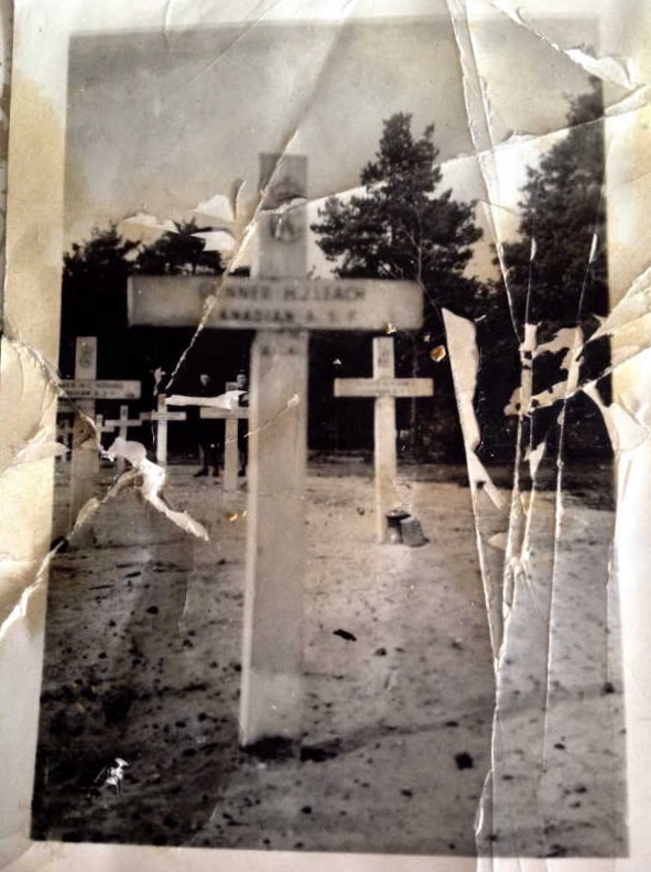 Temporary grave marker