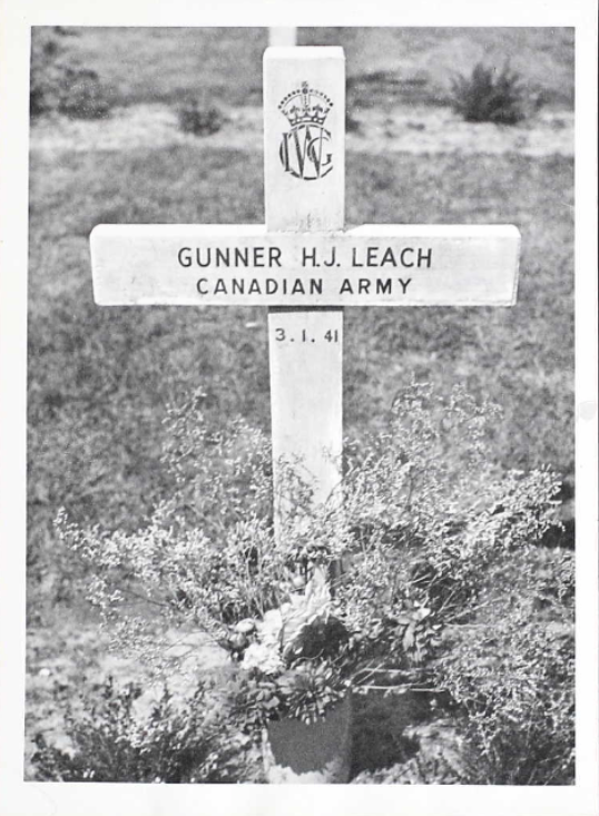 Temporary grave marker