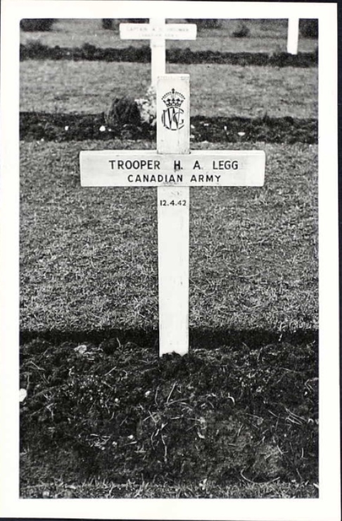 Temporary grave marker