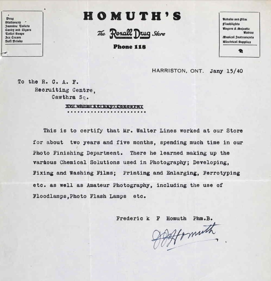 Letter of recommendation