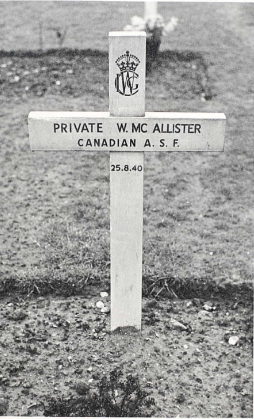 Temporary Grave Marker