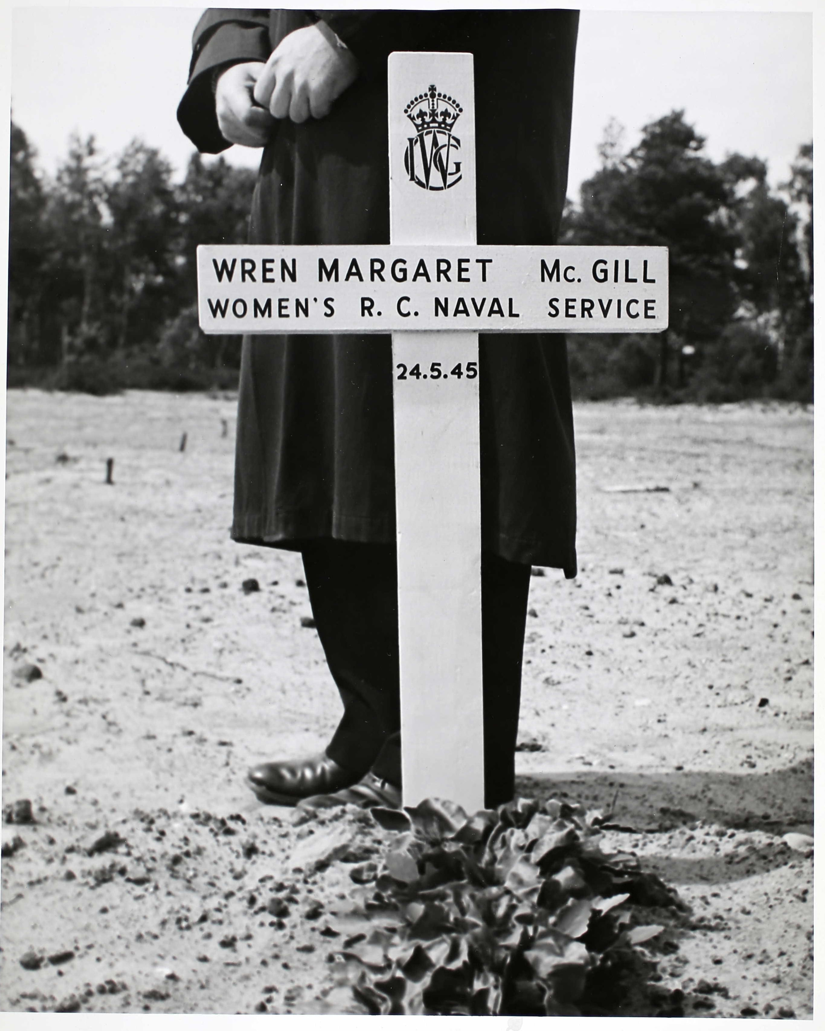 Temporary Grave Marker