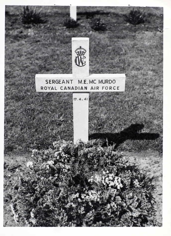 Temporary grave marker