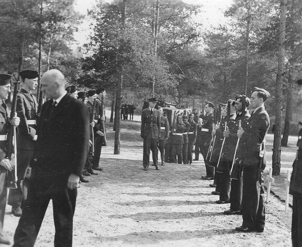 Funeral on April 24, 1945