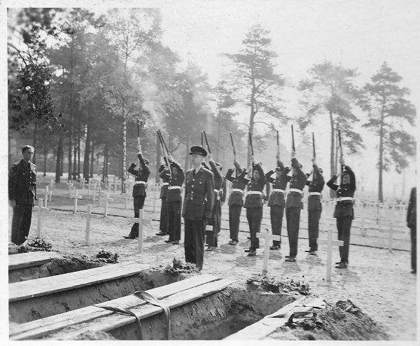 Funeral on April 24, 1945